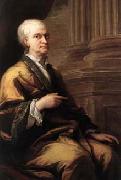 THORNHILL, Sir James Portrait of Sir Isaac Newton oil